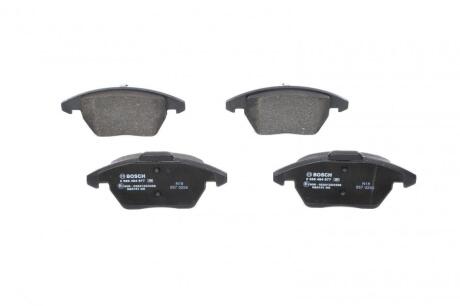 Колодки гальмівні дискові CITROEN/PEUGEOT \'\'F \'\'1,6-2,0 \'\'05-16 BOSCH 0 986 494 877