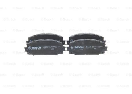 Комплект гальмівних колодок, дискове гальмо BOSCH 0 986 494 886
