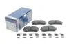 Комплект гальмівних колодок з 4 шт. дисків BOSCH 0 986 494 887 (фото 2)
