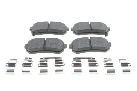 Комплект гальмівних колодок з 4 шт. дисків BOSCH 0 986 494 887