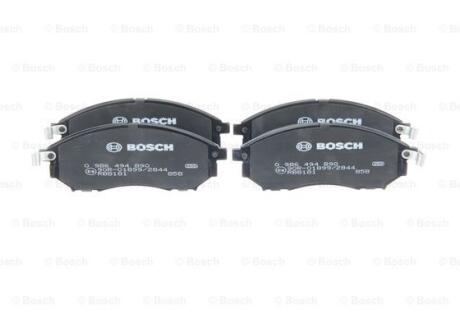 INFINITI гальм. колод. передн FX35 05-, NISSAN 09- BOSCH 0 986 494 890