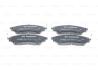 INFINITI гальм. колод. передн FX35 05-, NISSAN 09- BOSCH 0 986 494 890 (фото 6)