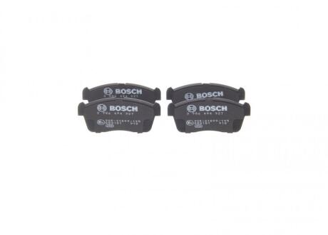 Комплект гальмівних накладок, дискове гальмо BOSCH 0 986 494 927