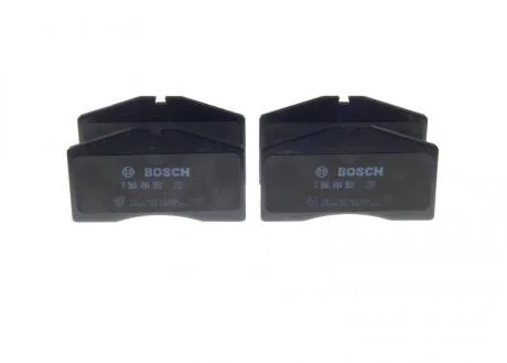 Комплект гальмівних накладок, дискове гальмо BOSCH 0 986 494 950