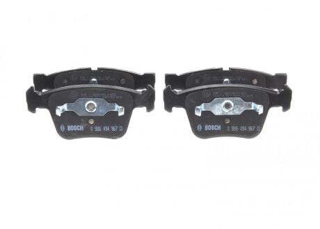 Комплект гальмівних накладок, дискове гальмо BOSCH 0 986 494 967