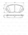 Колодки гальмівні дискові TOYOTA Yaris/Prius \'\'F "06>> PR2 BOSCH 0 986 495 109 (фото 1)