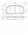 TOYOTA Гальмівні колодки передн. Lexus RX 00- BOSCH 0 986 495 126 (фото 1)