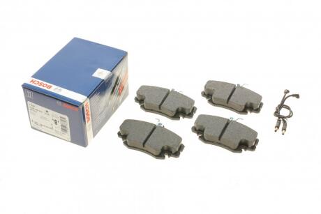RENAULT гальмівні колодки передн.Logan,Sandero,Dacia Solenza,Peugeot 205-309,R11-25 BOSCH 0 986 495 212