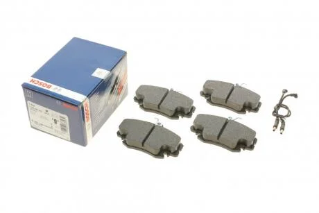 RENAULT гальмівні колодки передн.Logan,Sandero,Dacia Solenza,Peugeot 205-309,R11-25 BOSCH 0 986 495 212 (фото 1)