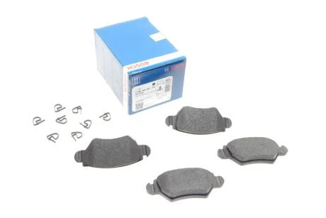 Комплект гальмівних колодок з 4 шт. дисків BOSCH 0 986 495 250