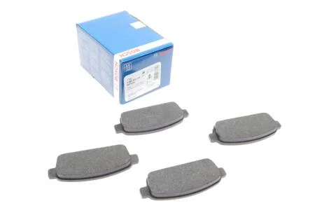 Комплект гальмівних колодок з 4 шт. дисків BOSCH 0 986 495 259