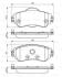 CITROEN гальм.колодки передн. C4 09- BOSCH 0 986 495 304 (фото 1)