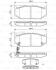 Гальмівні колодки дискові BOSCH 0 986 495 308 (фото 1)