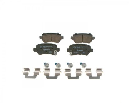 Комплект гальмівних колодок BOSCH 0 986 495 319