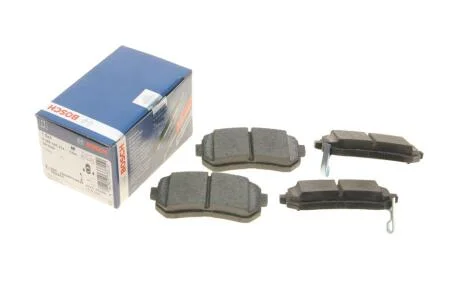 Гальмівні колод. задн. Kia Ceed, Rio, Hyundai Accent BOSCH 0 986 495 354