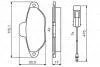 FIAT гальмівні колодки передні Punto 93- BOSCH 0 986 495 475 (фото 1)