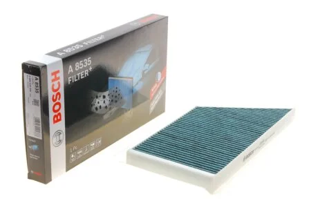 Фото 1 - фільтр салону з активованим вугіллям BOSCH 0 986 628 535 ФІЛЬТР САЛОНУ З АКТИВОВАНИМ ВУГІЛЛЯМ BOSCH 0 986 628 535 (фото 1)