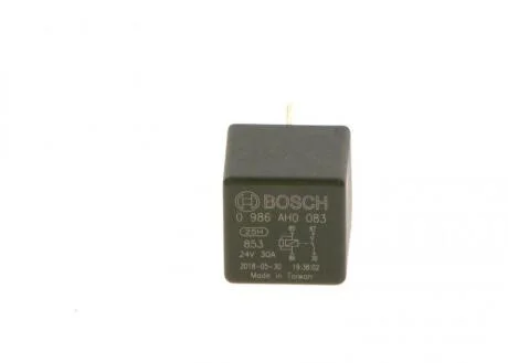 Реле 12V 30A (4-х конт) BOSCH 0 986 AH0 083