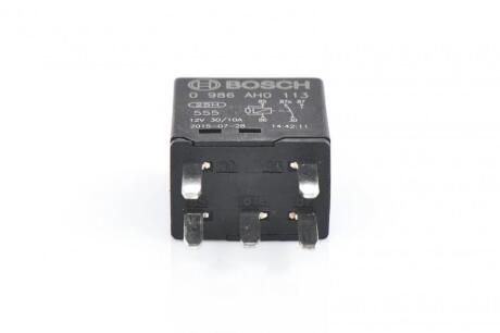 Реле багатофункціональне 12V, 30A, 5 пол. BOSCH 0 986 AH0 113