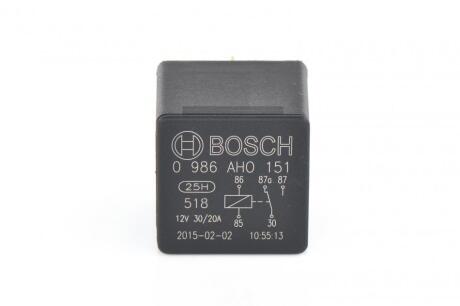 Мікро реле 5конт. (універс.) 30/20А BOSCH 0 986 AH0 151