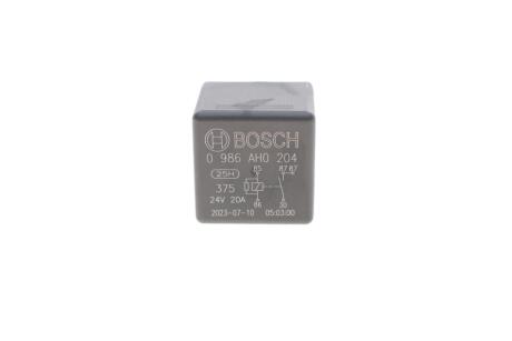 " Реле (5-конт.) 24V 30A" BOSCH 0 986 AH0 204