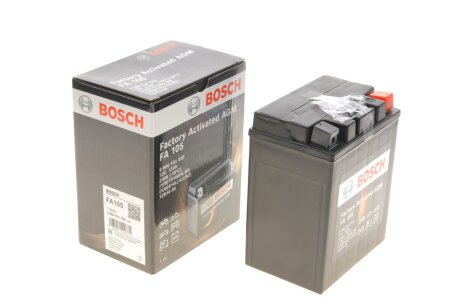 Аккумулятор 12Ah-12v (FA105) (133х90х164),R,EN210 !КАТ. -20% BOSCH 0 986 FA1 050