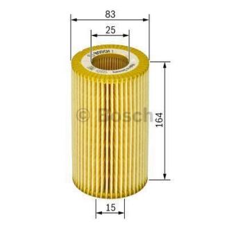 P9121 H=162mm фільтр масляний вставка BMW E34 3,0/4,0 E32/38 3,0-5,4 BOSCH 1 457 429 121