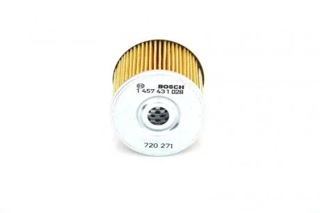 N1028 H=53mm фільтр паливний диз. вкладиш CITROEN 1,8-2,5D RENAULT 1,6-2,4D: Rapid, Master PEUGEOT FIAT BOSCH 1 457 431 028