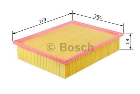 S3095 фільтр повітряний FORD Maverick 2,0-3,0i 01- BOSCH 1 457 433 095