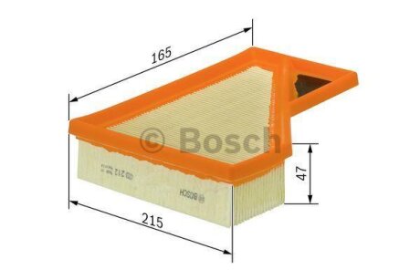 S3100 Фильтр воздушный MINI Cooper 1,6 01- BOSCH 1 457 433 100