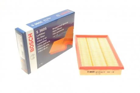 Фільтр повітряний Ford Fiesta IV 1.3-1.8TD 96- BOSCH 1 457 433 605