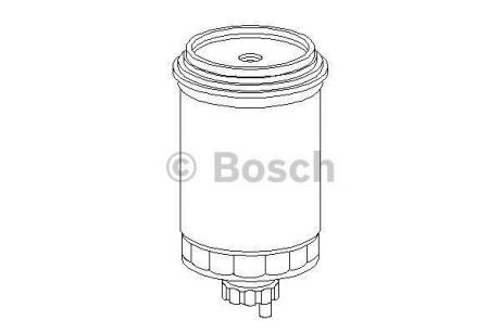A_Паливний фільтр 4283 NISSAN/PEUGEOT Micra,106 98-02 BOSCH 1 457 434 283