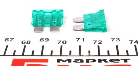 Предохранитель (стандарт/midi) (плоский) (30A / зеленый) BOSCH 1 904 529 909