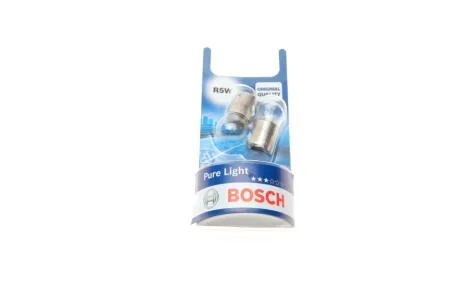 Лампочка Pure Light допоміжна R5W (12 В, 5 Вт, тип гнізда: BA15S основна лампа) BOSCH 1 987 301 022