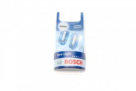 Лампа розжарювання W5W 12V BOSCH 1 987 301 026