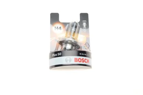 Лампа фарна А 12-60+55 ВАЗ H4 plus 60 ближн., дальн. світло BOSCH 1 987 301 040