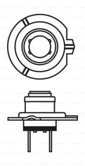 Лампа накаливания H7 12V 55W PX26d ULTRA WHITE 4200K BOSCH 1 987 301 090 (фото 1)