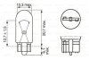 Лампа PURE LIGHT 12V 5W WY5W (картон) (мин 10 шт) BOSCH 1 987 301 095 (фото 6)