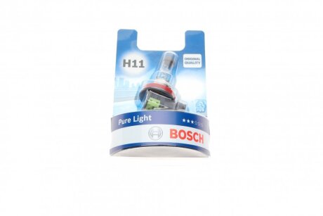Лампочка Pure Light галоген H11 (12 В, 55 Вт, тип гнізда: PGJ19-2) BOSCH 1 987 301 339