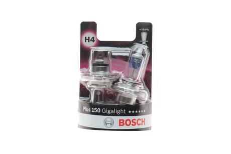 H4 Gigalight PLUS 150% автолампа 2шт. BOSCH 1 987 301 430