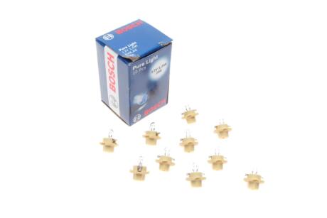 Лампа панелі приладів Pure Light PBX4 (12 В, 1,5 Вт, тип гнізда: BX8,4D) BOSCH 1 987 302 255