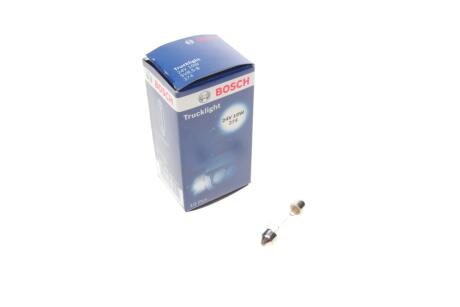 Лампочка Trucklight (відпуск., 1 шт, 24В, 10Вт, тип гнізда: SV8,5-8) BOSCH 1 987 302 521