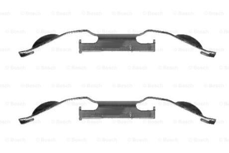 КМП гальм.колодок FORD Galaxy/Mondeo/S-Max \'\'1,6-2,5 \'\'06-14 BOSCH 1 987 474 306