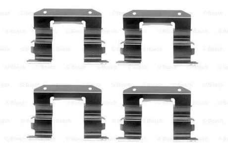 NISSAN К-т установчий гальм. колодок 200 SX (S13) 1.8 Turbo 88-93, PRIMERA Traveller (WP11) 1.6 98-01, HYUNDAI ELANTRA (XD) 1.8 00-06, H-1 / STAREX 2.5 CRDi 06-07, KIA JOICE 2.0 01- BOSCH 1 987 474 327