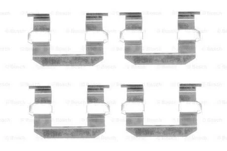 Установчий к-кт. гальм. колод. HYUNDAI SANTA FE BOSCH 1 987 474 344