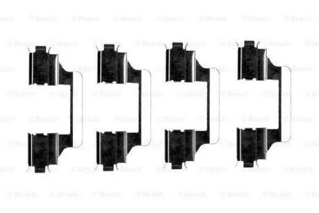Монтажний компл.,гальм.колодки BOSCH 1 987 474 416