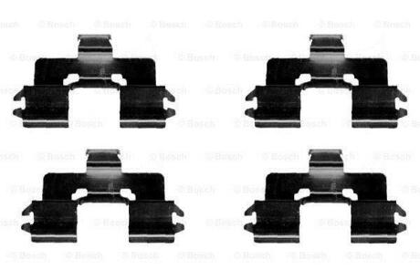 К-кт. установки гальм. колод. MAZDA BOSCH 1 987 474 422
