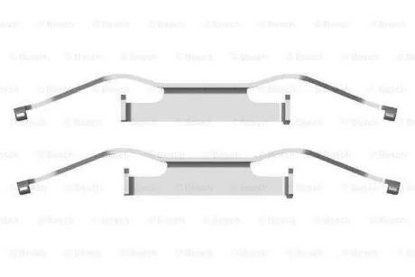 Установчий к-кт гальм. колод. Fiat Doblo,Opel Combo BOSCH 1 987 474 433