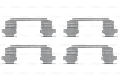 NISSAN К-т установчий передн. гальм. колодок Pathfinder 3,3-3,5 -04 BOSCH 1 987 474 436