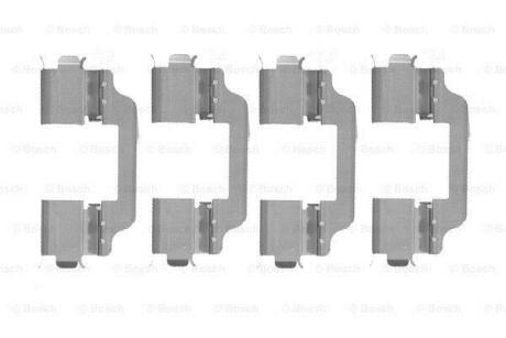 Установчий к-кт. гальм. колод. HONDA CIVIC 05- BOSCH 1 987 474 446